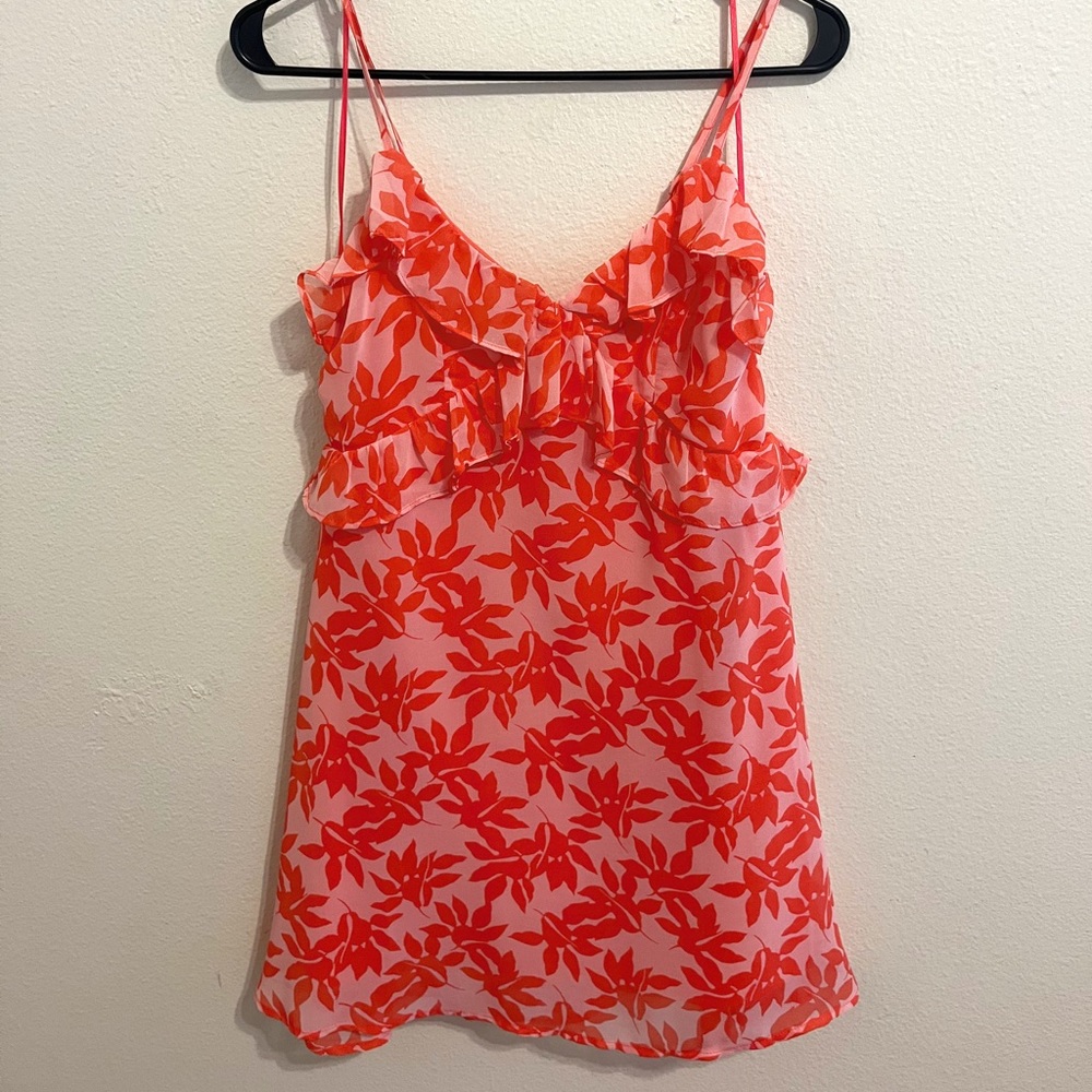 Miami/Francesca’s Salmon & Coral Dress
